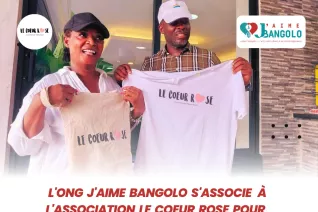 Partenariat entre l'ONG J'aime Bangolo et l'Association Le Cœur Rose